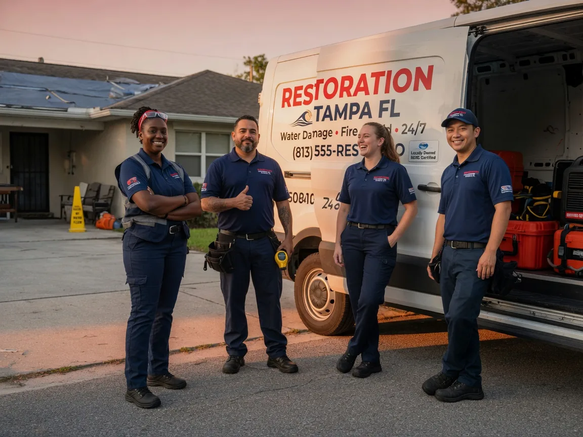 Water Damage Restoration company in Henderson, TX